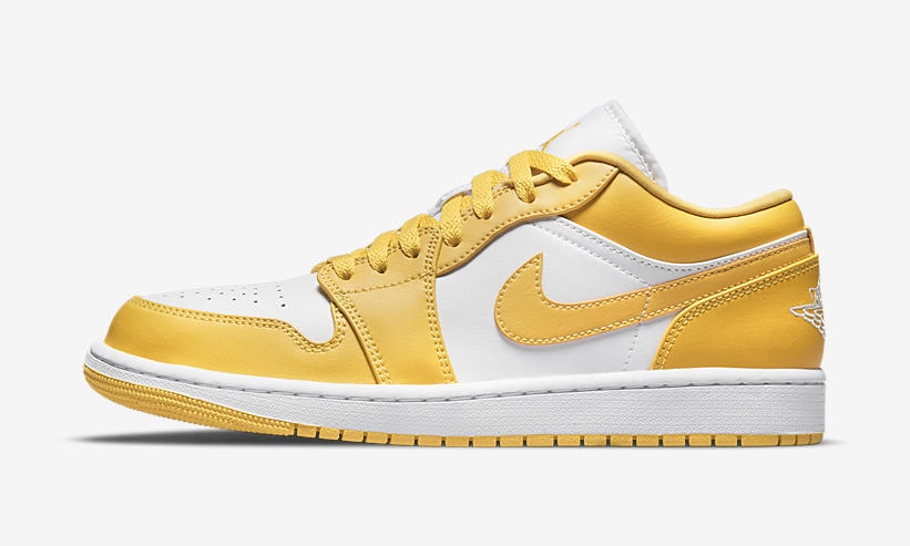 【国内 8/31 発売予定】ナイキ エア ジョーダン 1 ロー “イエロー/ホワイト” (NIKE AIR JORDAN 1 LOW “Pollen/White”) [553558-171]