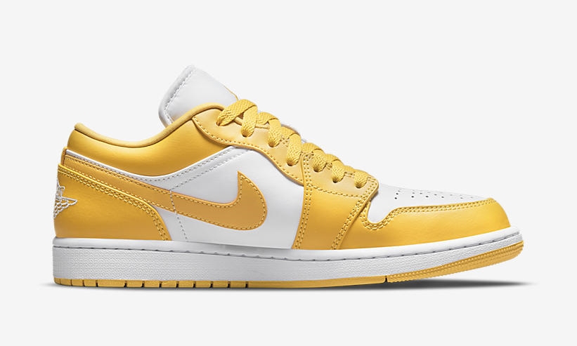 【国内 8/31 発売予定】ナイキ エア ジョーダン 1 ロー “イエロー/ホワイト” (NIKE AIR JORDAN 1 LOW “Pollen/White”) [553558-171]