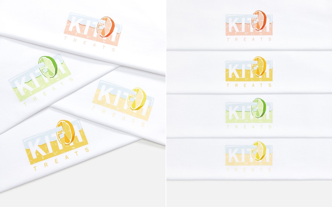 KITH TREATS にて爽やかな夏のドリンクをイメージした「230 GSM cotton jersey Tee」が6/20 発売 (キス トリーツ)