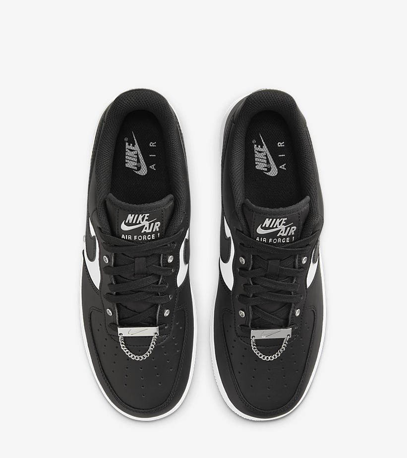 ナイキ ウィメンズ エア フォース 1 07 ロー “ブラック/ホワイト” (NIKE WMNS AIR FORCE 1 07 LOW “Black/White”) [DA8571-001]