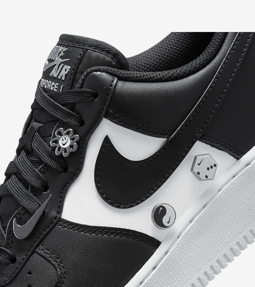 ナイキ ウィメンズ エア フォース 1 07 ロー “ブラック/ホワイト” (NIKE WMNS AIR FORCE 1 07 LOW “Black/White”) [DA8571-001]