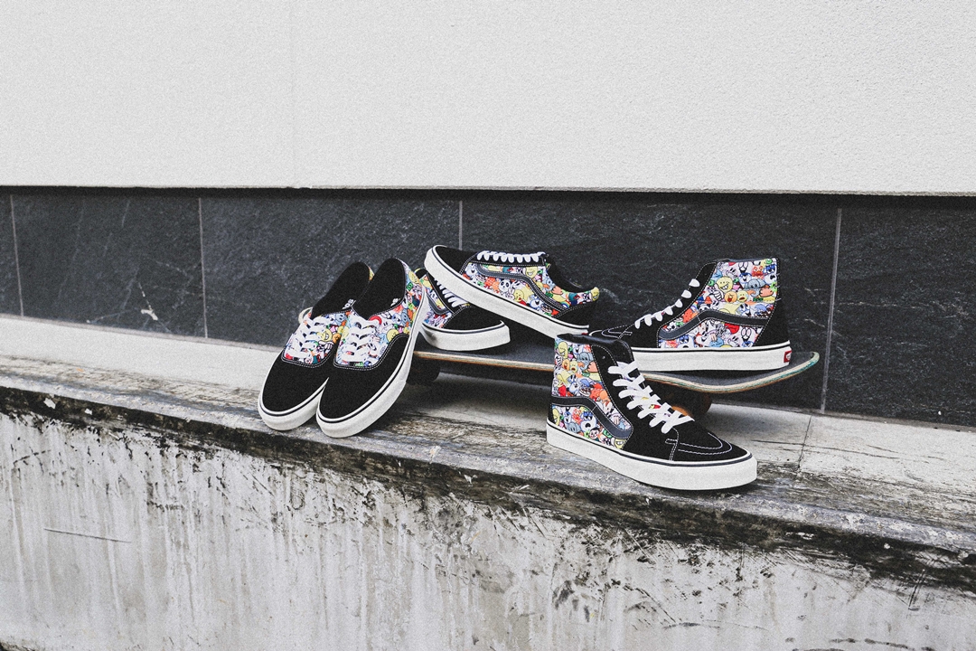 6/26 発売！「atmos」x「VANS」との初となるコラボーレーション ！VANS JP OLD SKOOL/SK8-HI/AUTHENTIC “EMOJI PACK” (バンズ オールドスクール/スケートハイ/オーセンティック “絵文字パック”)