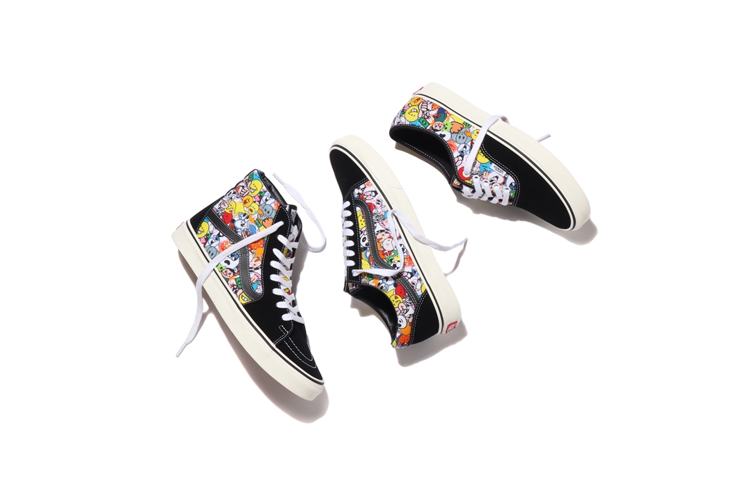 6/26 発売！「atmos」x「VANS」との初となるコラボーレーション ！VANS JP OLD SKOOL/SK8-HI/AUTHENTIC “EMOJI PACK” (バンズ オールドスクール/スケートハイ/オーセンティック “絵文字パック”)