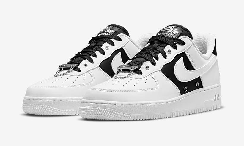 ナイキ ウィメンズ エア フォース 1 07 ロー “ホワイト/ブラック” (NIKE WMNS AIR FORCE 1 07 LOW “White/Black”) [DA8571-100]