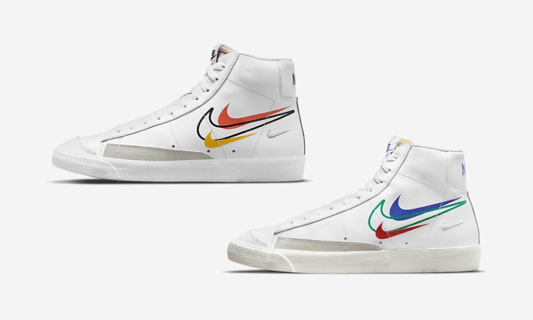 海外 8/5 発売予定！ナイキ ブレーザー ミッド “サマー オブ スポーツ/ホワイト” (NIKE BLAZER MID “Summer of Sports/White”) [DN7996-100,101]