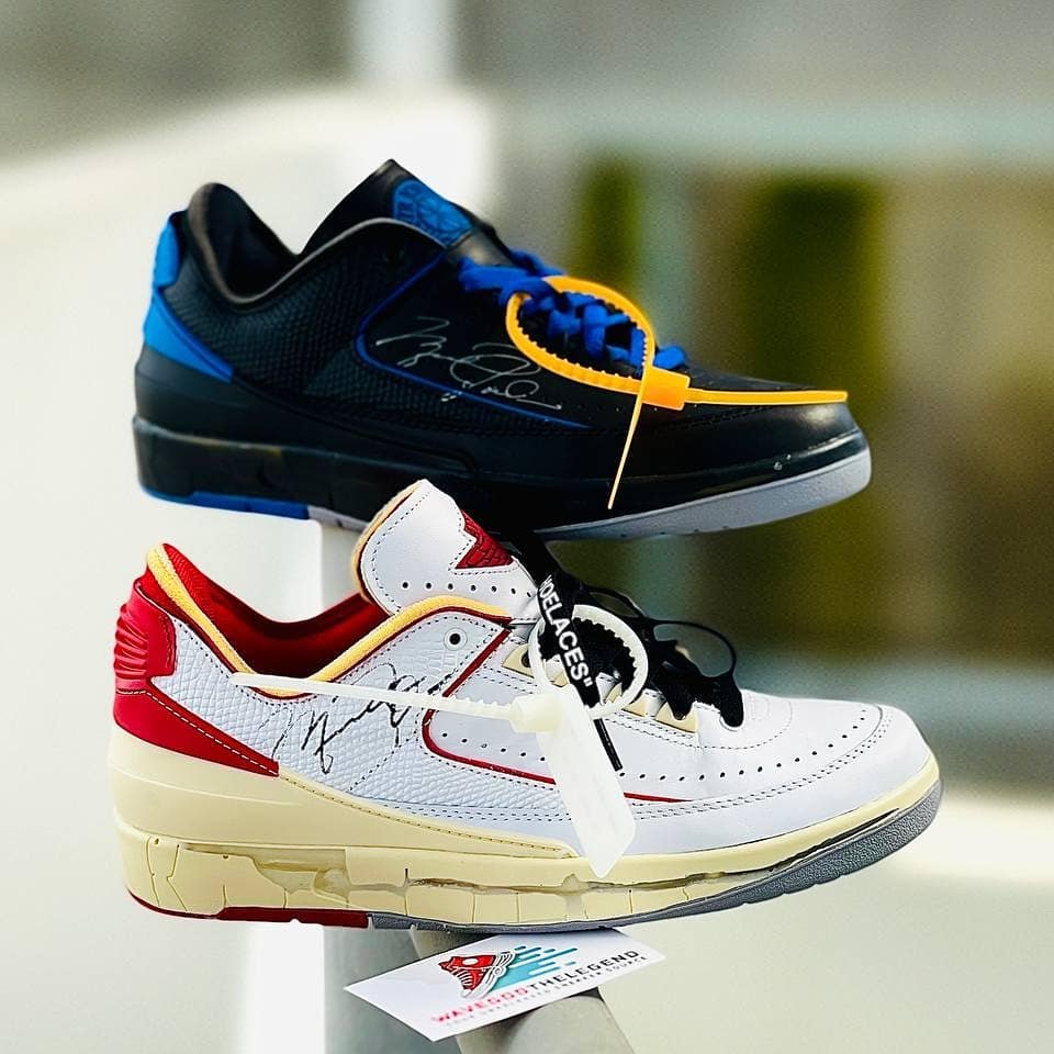 Off-White × Nike Air Jordan 2 Low