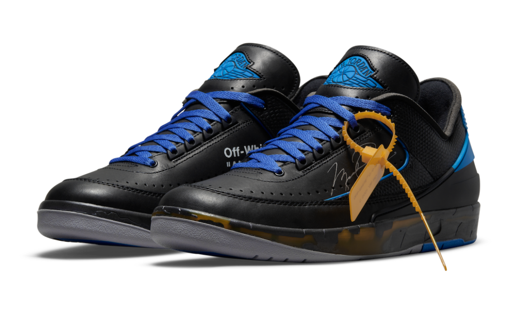 国内 11/12 発売】OFF-WHITE x NIKE AIR JORDAN 2 LOW “Black/White ...