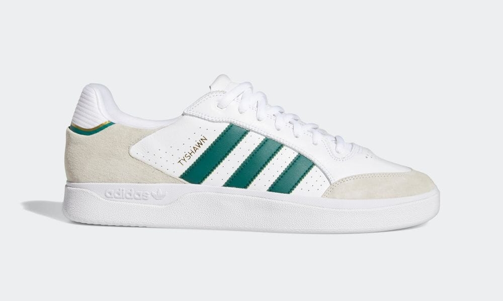 6/26 発売！adidas Skateboarding TYSHAWN “WHite/College Green/Gold Metallic” (タイショーン・ジョーンズ アディダス スケートボーディング “ホワイト/カレッジグリーン/ゴールドメタリック”) [GZ8367]