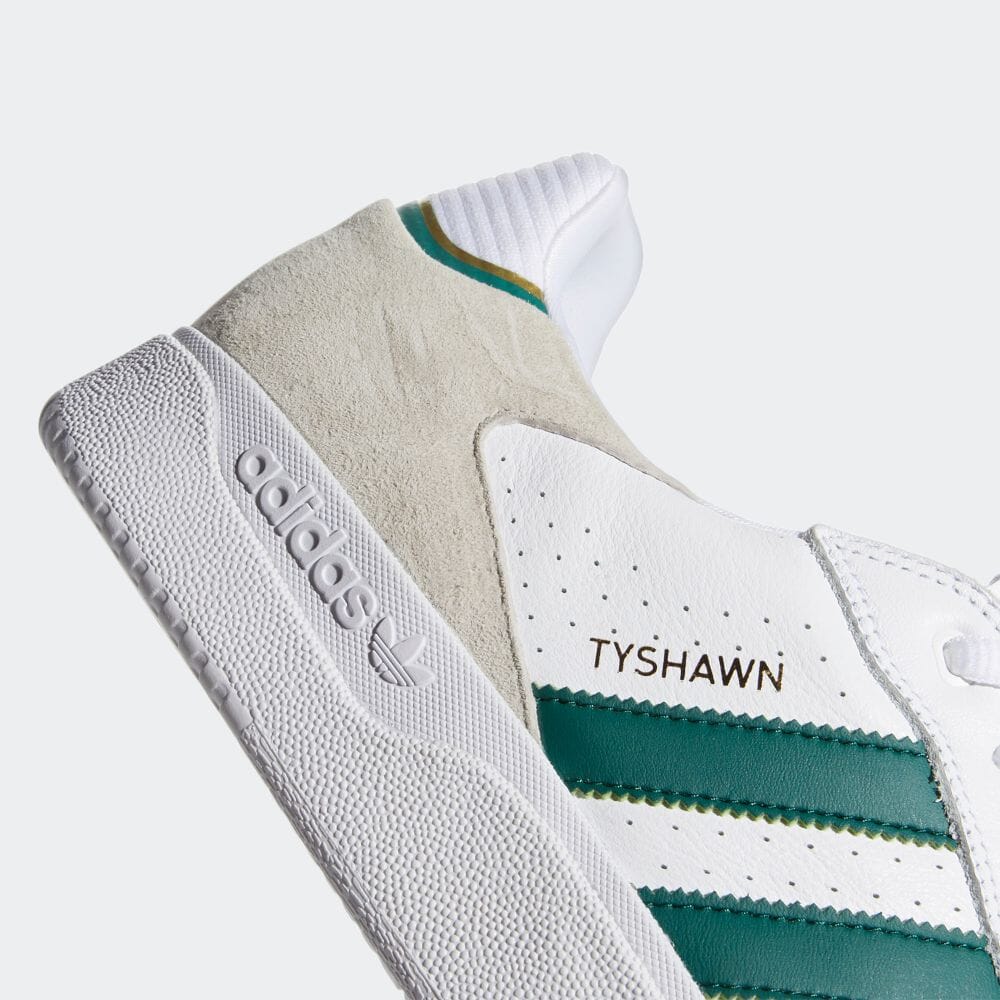 6/26 発売！adidas Skateboarding TYSHAWN “WHite/College Green/Gold Metallic” (タイショーン・ジョーンズ アディダス スケートボーディング “ホワイト/カレッジグリーン/ゴールドメタリック”) [GZ8367]