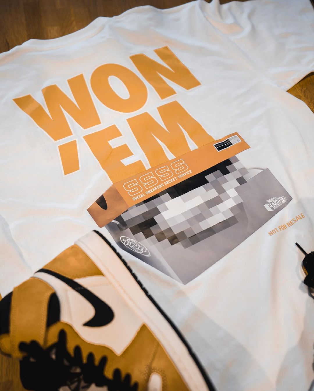 THE NETWORK BUSINESSからスニーカーのカラーに合わせた「WON’EM Tee」が6/19 発売 (ザ・ネットワークビジネス)