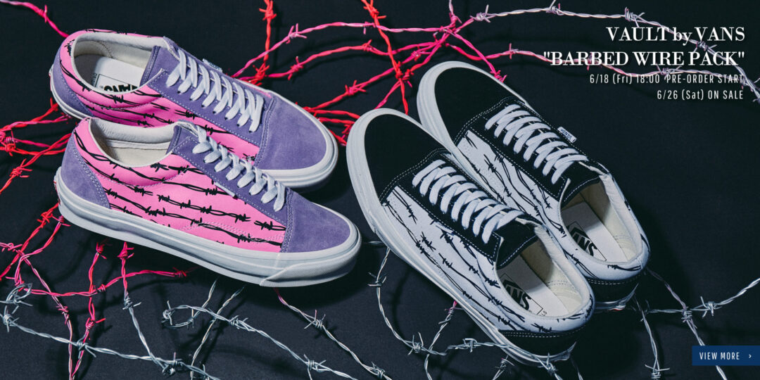 6/26 発売！レアな有刺鉄線パターンを復刻！VANS VAULT OG CLASSIC