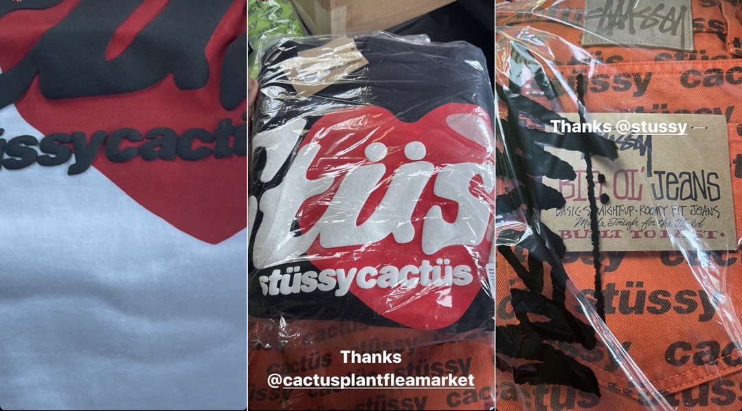 6/25 発売予定！CPFM {CACTUS PLANT FLEA MARKET} × STUSSY (カクタス プラント フリー マーケット ステューシー)