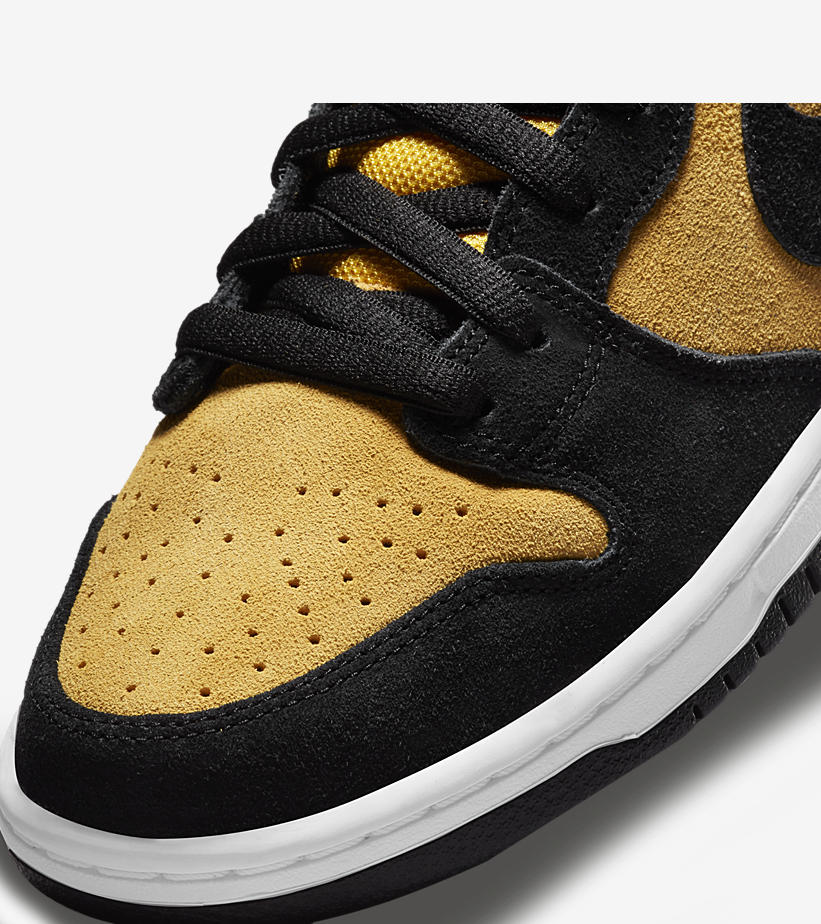 【国内 7/2、7/3 発売】ナイキ SB ダンク ハイ “リバースアイオア/ブラック/ゴールド” (NIKE SB DUNK HIGH “Reverse Iowa/Black/Gold”) [DB1640-001]