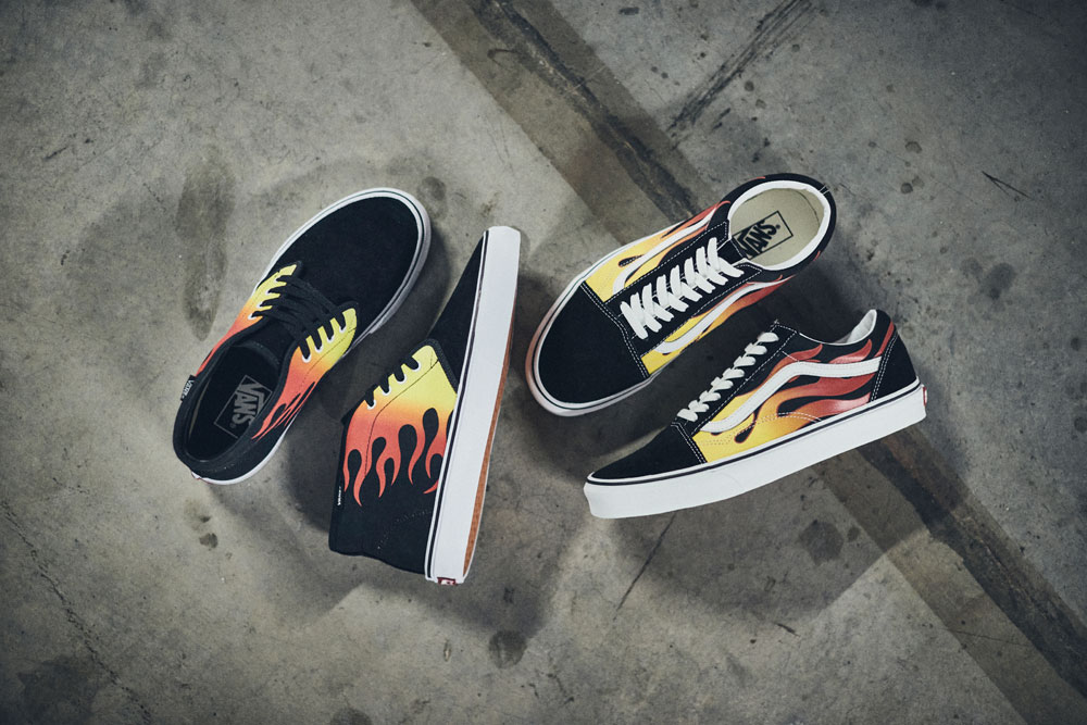 VANS “FLAME PACK” OLD SKOOL/CHUKKA が6/19～発売 (バンズ “フレイム パック” オールドスクール/チャッカ)