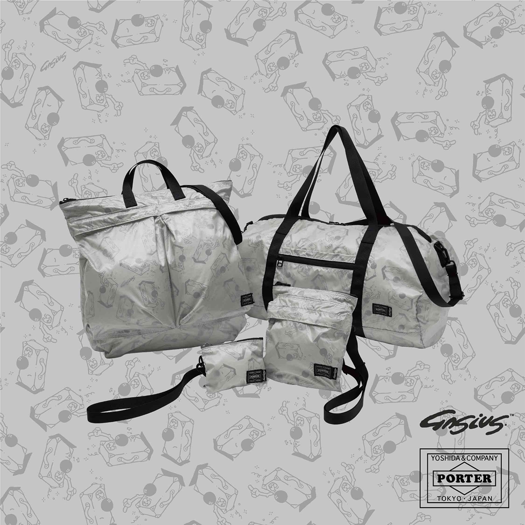 ラッセルモーリスが手掛けたキャラ「Old Bag」をメインにしたPORTER × Gasius コラボバッグが7/3 発売 (ポーター ガシアス)