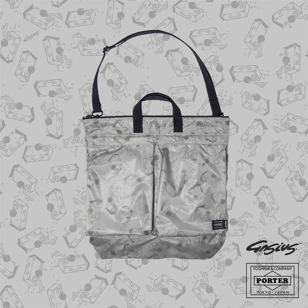 ラッセルモーリスが手掛けたキャラ「Old Bag」をメインにしたPORTER × Gasius コラボバッグが7/3 発売 (ポーター ガシアス)