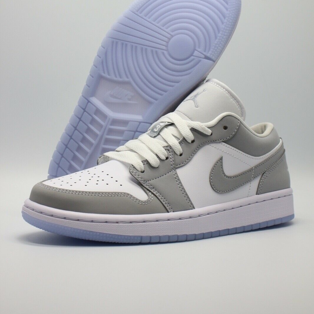 【国内 7/17 発売予定】ナイキ ウィメンズ エア ジョーダン 1 ロー “ホワイト/ウルフグレー” (NIKE WMNS AIR JORDAN 1 LOW “White/Wolf Grey”) [DC0774-105]