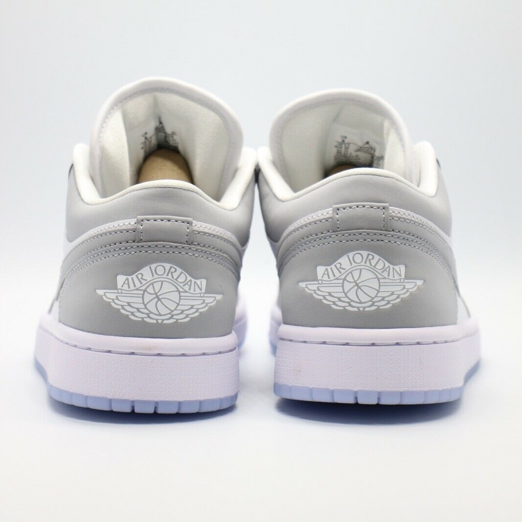 【2024年 リストック】ナイキ ウィメンズ エア ジョーダン 1 ロー “ホワイト/ウルフグレー” (NIKE WMNS AIR JORDAN 1 LOW “White/Wolf Grey”) [DC0774-105]