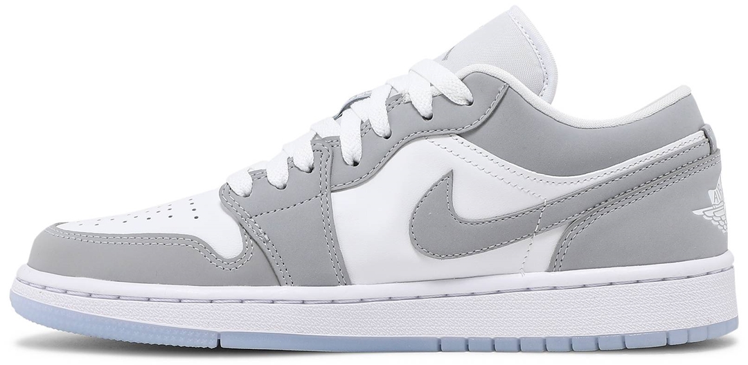 【2024年 リストック】ナイキ ウィメンズ エア ジョーダン 1 ロー “ホワイト/ウルフグレー” (NIKE WMNS AIR JORDAN 1 LOW “White/Wolf Grey”) [DC0774-105]