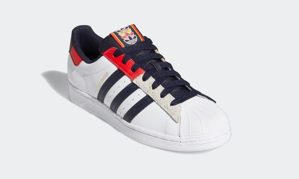 6/24 発売！伝統のディテールにモダンなカラーを組み合わせた adidas Originals SUPERSTAR “White/Legend Ink/Red” (アディダス オリジナルス スーパースター “ホワイト/レジェンドインク/レッド”) [H05250]