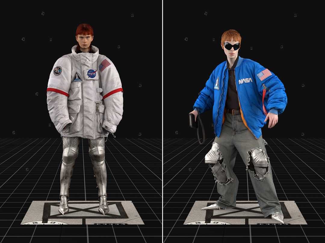 BALENCIAGA × NASA コラボコレクションが発売 (バレンシアガ ナサ)