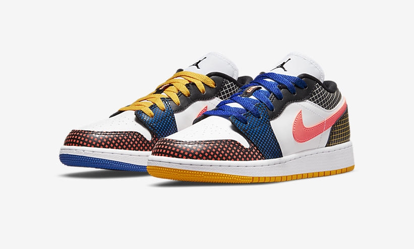 2021年 発売予定！ナイキ GS ウィメンズ エア ジョーダン 1 ロー “マルチ/グリッド/ドット” (NIKE WMNS AIR JORDAN 1 LOW “Multi/Grid/Dot”) [DH7547-100]