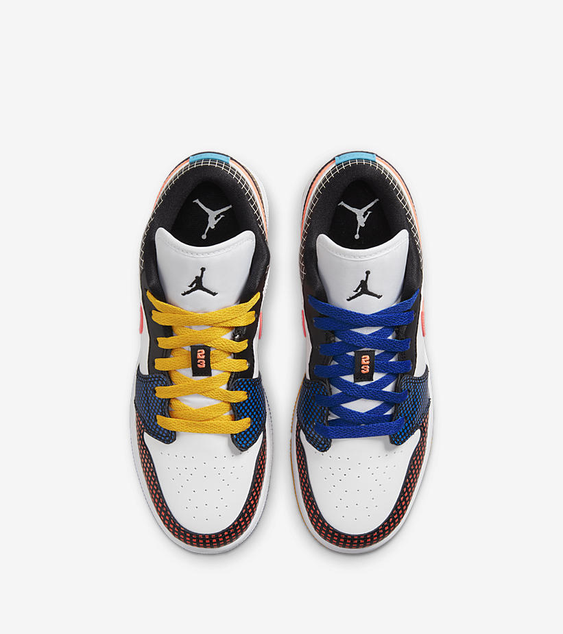 海外 8月 発売予定！ナイキ GS ウィメンズ エア ジョーダン 1 ロー “マルチ/グリッド/ドット” (NIKE WMNS AIR JORDAN 1 LOW “Multi/Grid/Dot”) [DH7547-100]