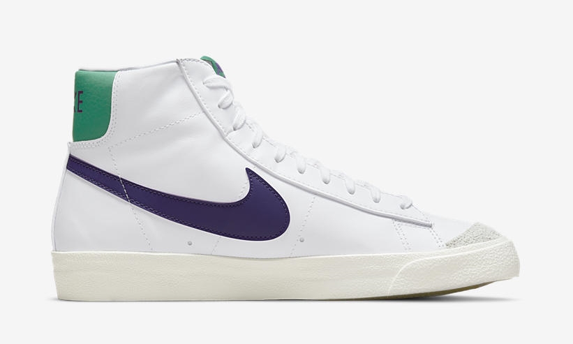 2021年 発売予定！ナイキ ブレーザー ミッド “ホワイト/グリーン/パープル” (NIKE BLAZER MID “White/Green/Purple”) [DO1157-100]