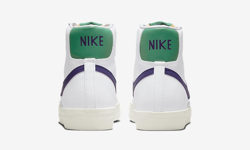 2021年 発売予定！ナイキ ブレーザー ミッド “ホワイト/グリーン/パープル” (NIKE BLAZER MID “White/Green/Purple”) [DO1157-100]