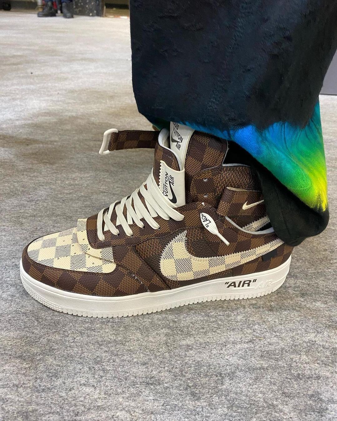 【国内 7/19 発売】Louis Vuitton 2022 S/S × NIKE AIR FORCE 1 LOW/MID/HIGH (ルイ・ヴィトン ナイキ エア フォース 1 ロー/ミッド/ハイ)