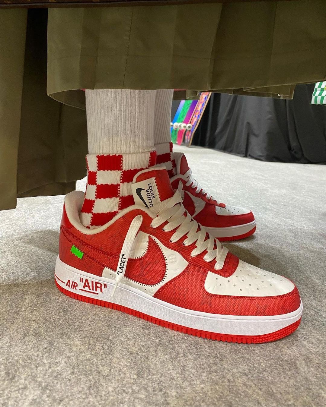 【国内 7/19 発売】Louis Vuitton 2022 S/S × NIKE AIR FORCE 1 LOW/MID/HIGH (ルイ・ヴィトン ナイキ エア フォース 1 ロー/ミッド/ハイ)