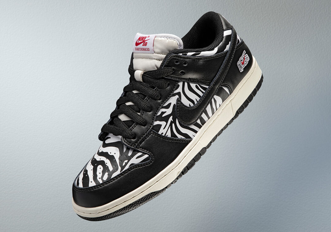 【国内 9/1 発売】クウォーター スナックス × ナイキ SB ダンク ロー “ゼブラ” (QUARTERSNACKS NIKE SB DUNK LOW “Zebra”) [DM3510-001]