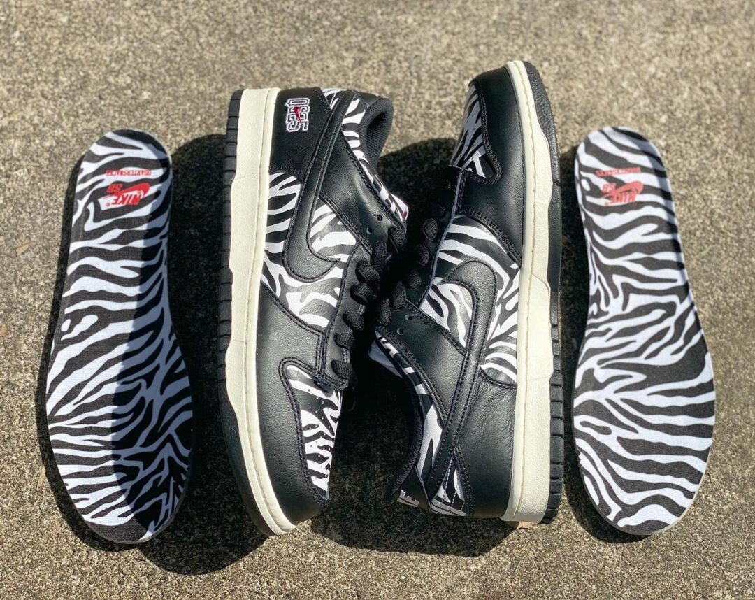 【国内 9/1 発売】クウォーター スナックス × ナイキ SB ダンク ロー “ゼブラ” (QUARTERSNACKS NIKE SB DUNK LOW “Zebra”) [DM3510-001]