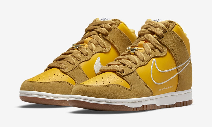 【国内 7/8 発売予定】ナイキ ダンク ハイ SE “ファースト ユーズ/ユニバーシティゴールド” (NIKE DUNK HIGH SE “First Use/University Gold”) [DH6758-700]