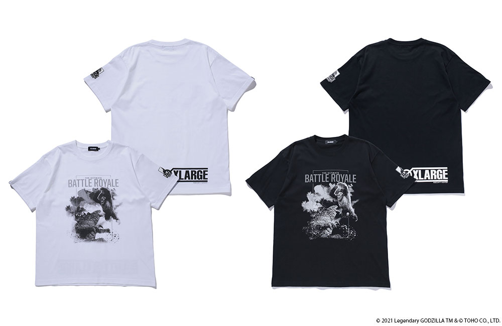 XLARGE × BOUNTY HUNTER × GODZILLA vs. KONG コラボレーションが7/2 発売 (エクストララージ バウンティーハンター ゴジラ キングコング)