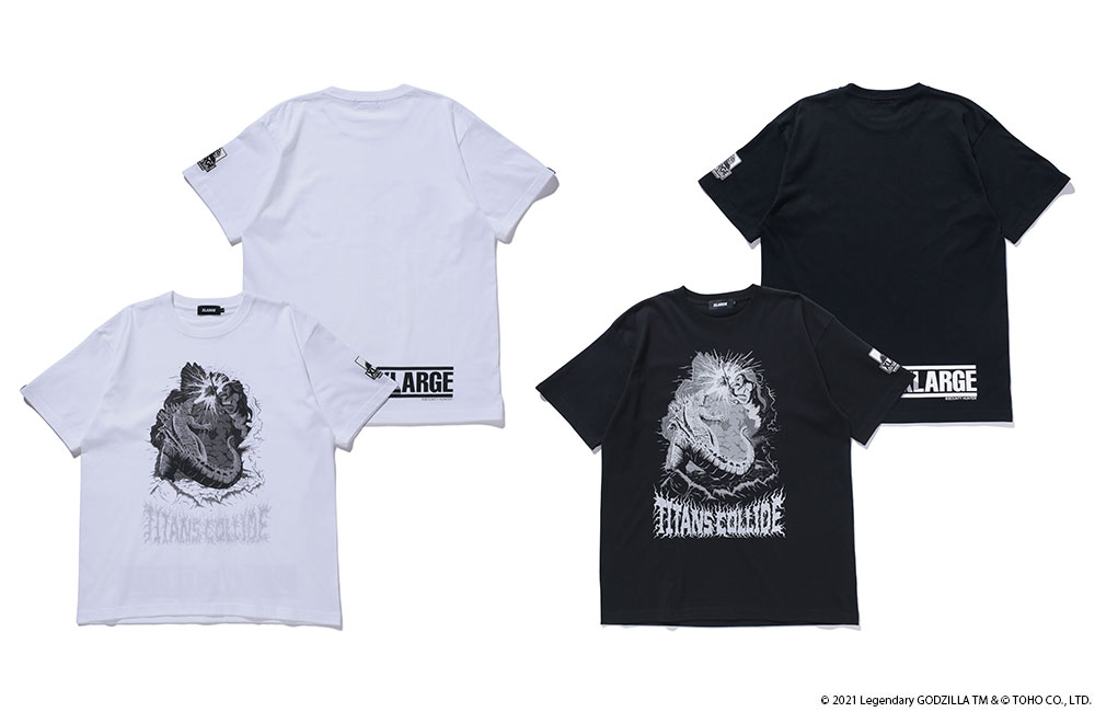 XLARGE × BOUNTY HUNTER × GODZILLA vs. KONG コラボレーションが7/2 発売 (エクストララージ バウンティーハンター ゴジラ キングコング)