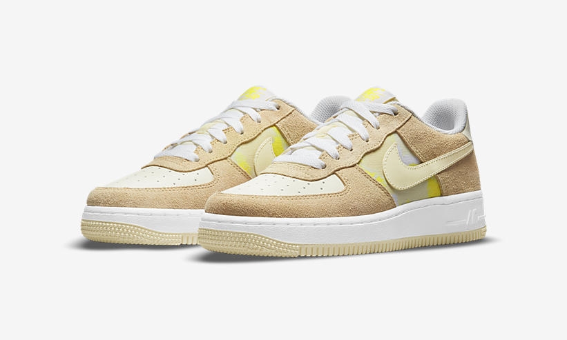 ナイキ GS ウィメンズ エア フォース 1 07 ロー “レモンドロップ” (NIKE WMNS AIR FORCE 1 07 LOW “Lemon Drop”) [DDM9476-700]