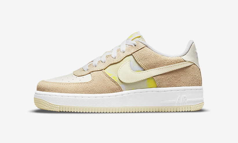 ナイキ GS ウィメンズ エア フォース 1 07 ロー “レモンドロップ” (NIKE WMNS AIR FORCE 1 07 LOW “Lemon Drop”) [DDM9476-700]