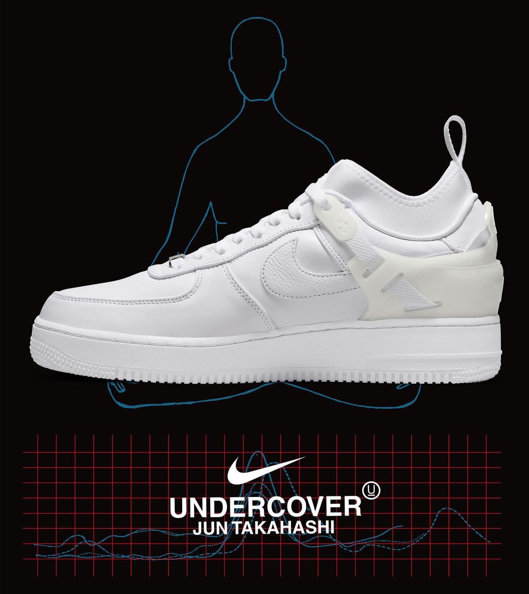 【国内 10/8 先行、10/12 発売】UNDERCOVER 2022 S/S × NIKE AIR FORCE 1 LOW “ONCE IN A LIFETIME” (アンダーカバー ナイキ エア フォース 1 ロー “ワンス イン ア ライフタイム”) [DQ7558-001/DQ7558-002/DQ7558-101]