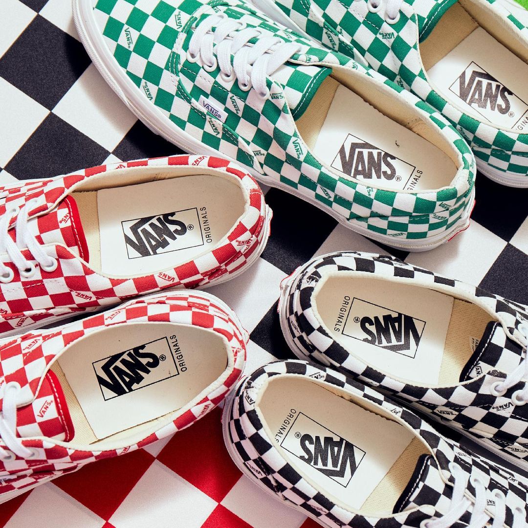 VANS VAULT OG ERA LX “CHECKERBOARD LOGO” (バンズ ヴォルト OG エラ “チェッカーボード ロゴ”) [VN0A3CXN9T]