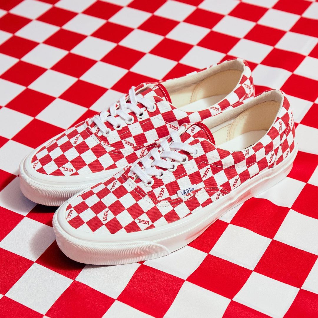 VANS VAULT OG ERA LX “CHECKERBOARD LOGO” (バンズ ヴォルト OG エラ “チェッカーボード ロゴ”) [VN0A3CXN9T]