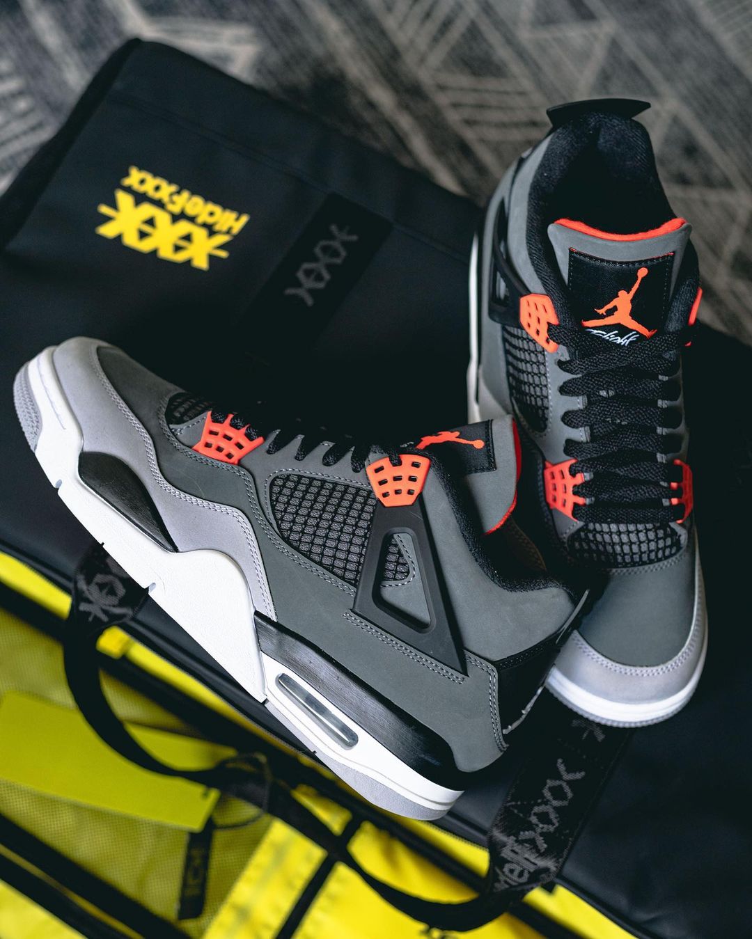 【国内 6/25 発売】ナイキ エア ジョーダン 4 レトロ “インフラレッド” (NIKE AIR JORDAN 4 RETRO “Infrared”) [DH6927-061]