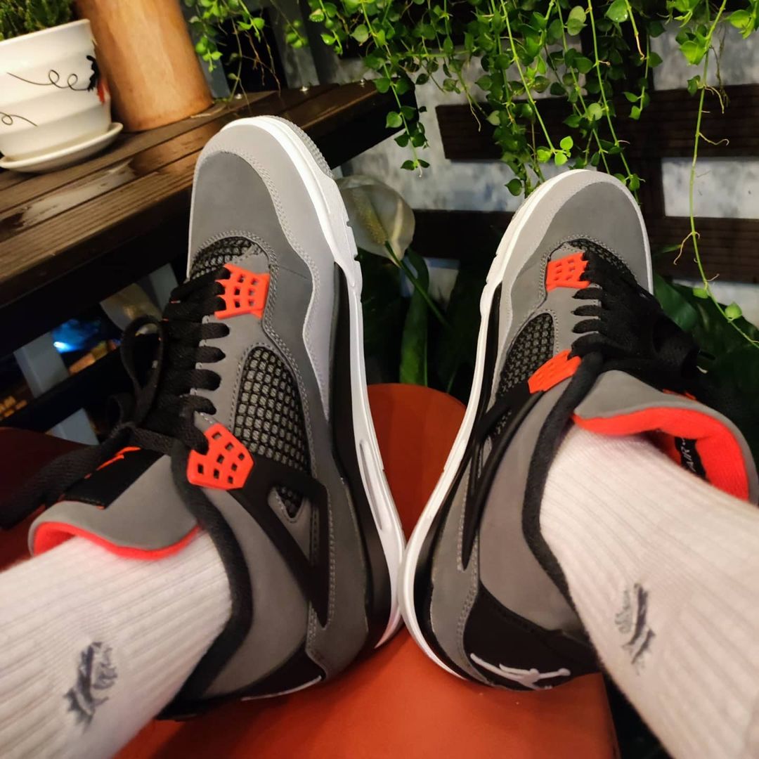 【国内 6/25 発売】ナイキ エア ジョーダン 4 レトロ “インフラレッド” (NIKE AIR JORDAN 4 RETRO “Infrared”) [DH6927-061]