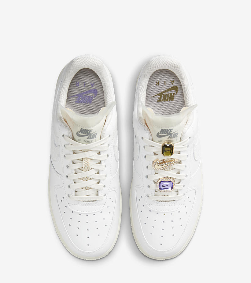 【海外 2025年 リストック予定】NIKE WMNS AIR FORCE 1 LOW PREMIUM “Bling/Summit White” (ナイキ ウィメンズ エア フォース 1 ロー プレミアム “ブリンブリン/サミットホワイト”) [DN5463-100]