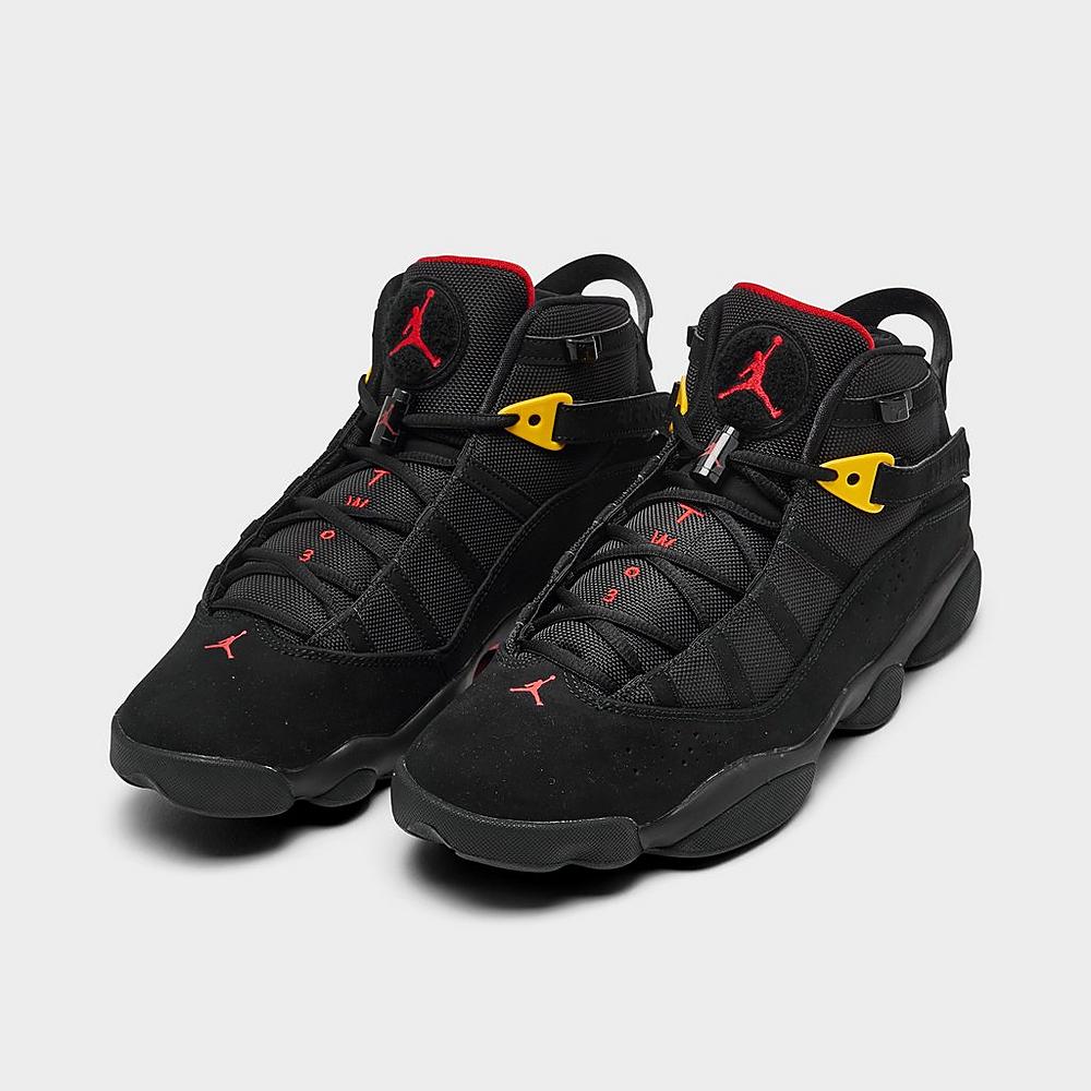 ナイキ エア ジョーダン シックス リングス “ブラック/ユニバーシティレッド” (NIKE AIR JORDAN SIX RINGS {6 RINGS} “Black/University Red”) [322992-065]