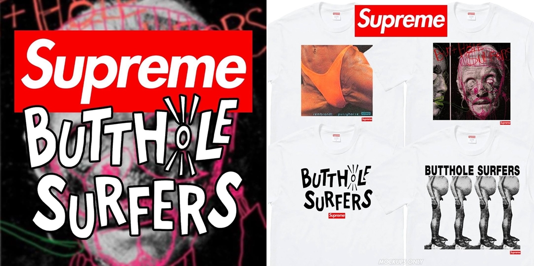 【国内 7/3 発売】SUPREME × Butthole Surfers 2021 S/S (シュプリーム バットホール・サーファーズ 2021年 春夏)