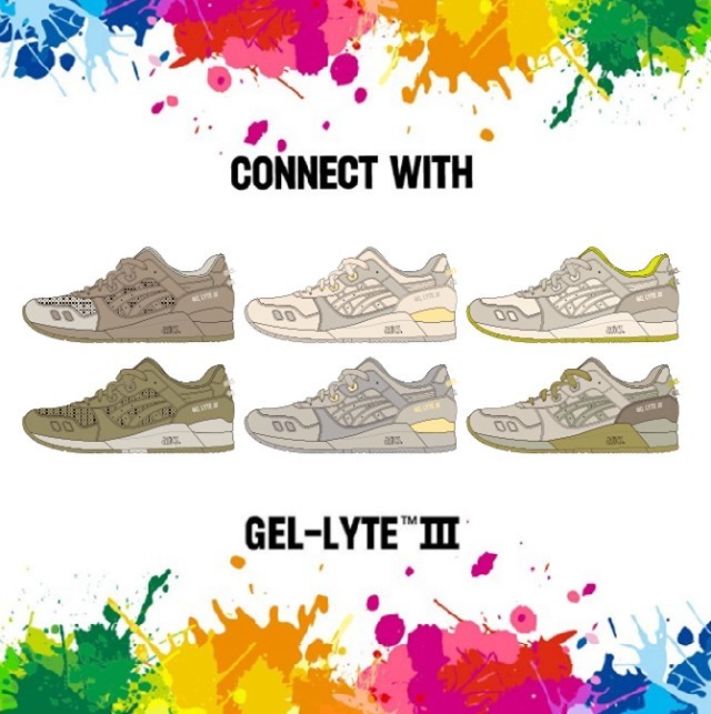 好きなデザインに投票して、最終投票へ進もう！CONNECT WITH ASICS Sportstyle GEL-LYTE III 2ND STAGEが、インスタストーリーズにて投票実施中 (アシックス ゲルライト 3)