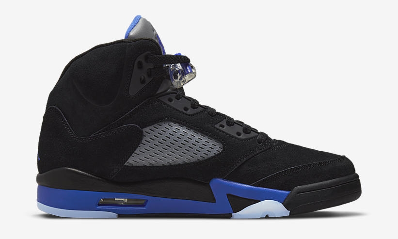 【国内 2/17 発売】ナイキ エア ジョーダン 5 レトロ “ブラック/レーサーブルー” (NIKE AIR JORDAN 5 RETRO “Black/Racer Blue”) [CT4838-004]