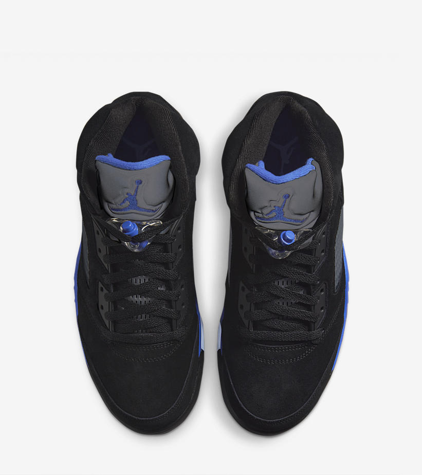 【国内 2/17 発売】ナイキ エア ジョーダン 5 レトロ “ブラック/レーサーブルー” (NIKE AIR JORDAN 5 RETRO “Black/Racer Blue”) [CT4838-004]