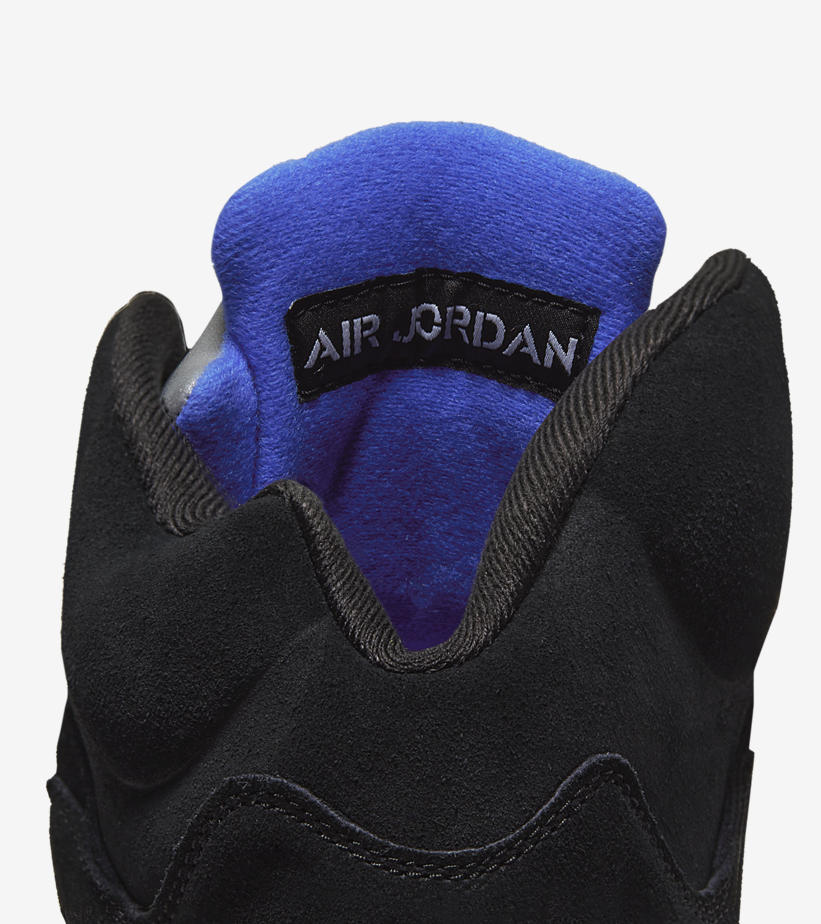 【国内 2/17 発売】ナイキ エア ジョーダン 5 レトロ “ブラック/レーサーブルー” (NIKE AIR JORDAN 5 RETRO “Black/Racer Blue”) [CT4838-004]